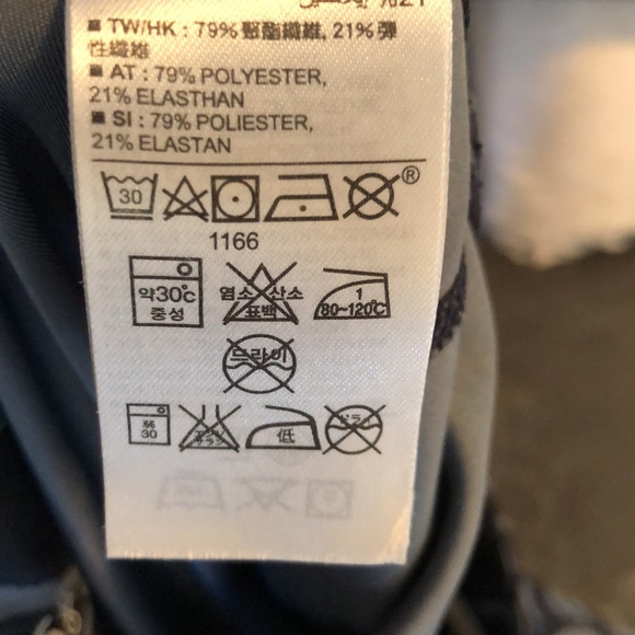 Women’s size medium gap fit g fast gray and black palm print leggings - Picture 12 of 12